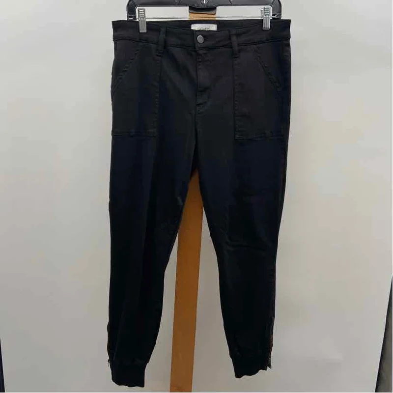 Level 99 Women's Size 10 Black Solid Pants