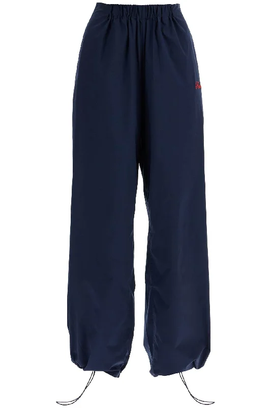 Rotate Women's Sporty Pants With Embroide Logo Design