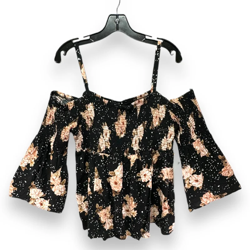 Top Long Sleeve By Torrid In Floral Print, Size: 2x